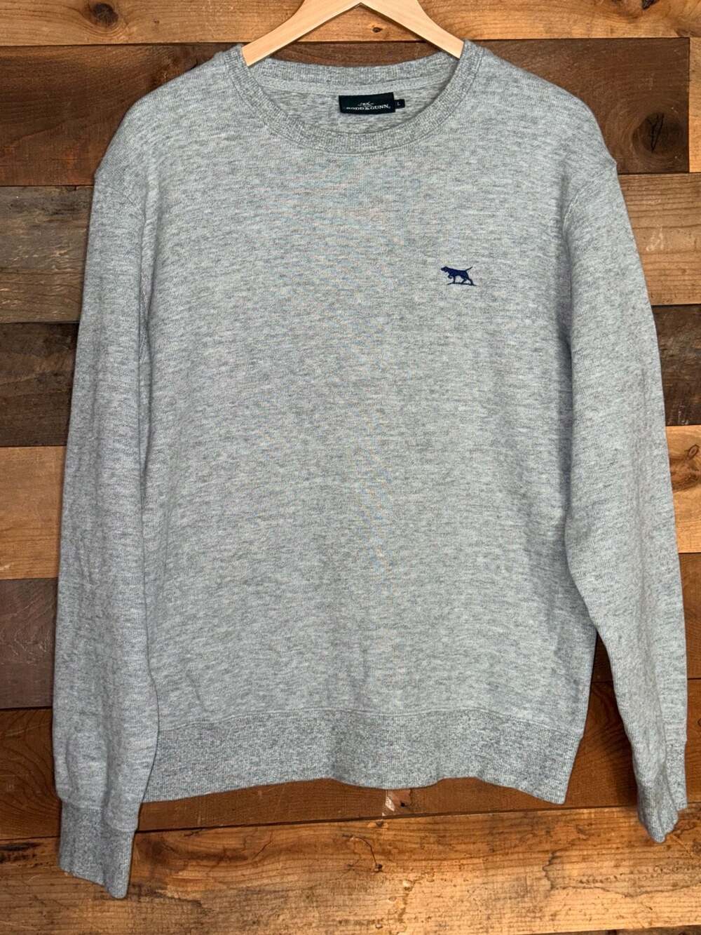 Rodd & Gunn Alton Avenue Crewneck Sweatshirt Light Grey L 0529
